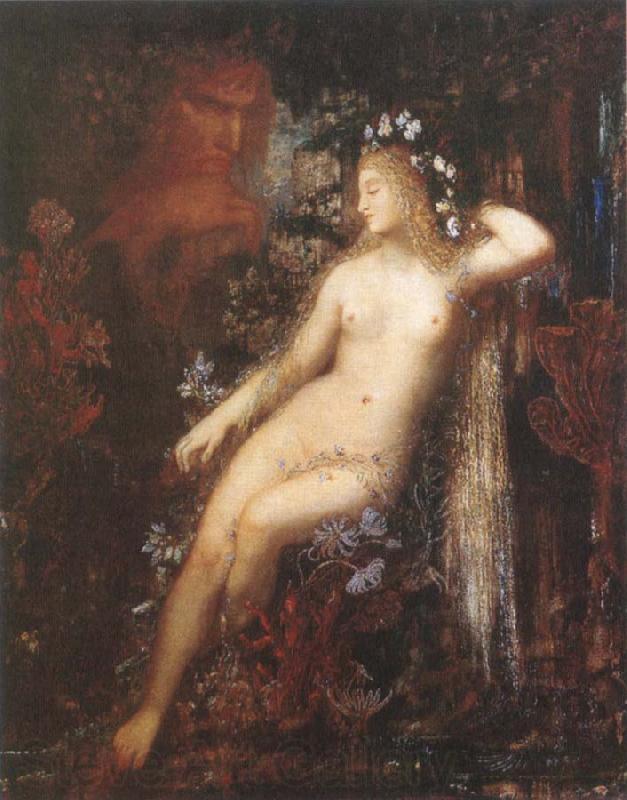 Gustave Moreau Galatea Norge oil painting art